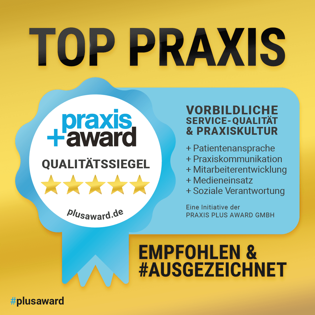TOP PRAXIS – Empfohlen & Ausgezeichnet